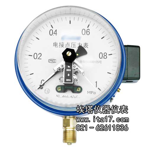 磁助電接點壓力表